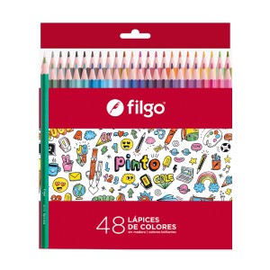 FILGO LAPIZ PINTO LARGO x 48u